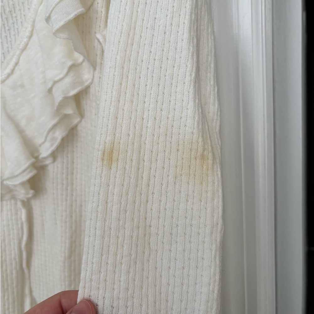 Free People Ruffle Collar Top - Picture 5 of 5